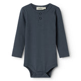 Body LS, Bodystocking - Blue