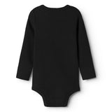 Plain Body LS, Bodystocking - Black