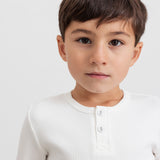 Tee LS, T-shirt - Gentle White