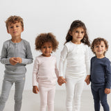 Leg, Leggings - Light Grey Melange