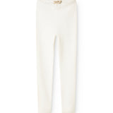 Leg, Leggings - Gentle White