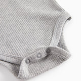 Plain Body LS, Bodystocking - Light Grey Melange