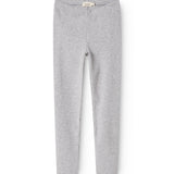 Leg, Leggings - Light Grey Melange