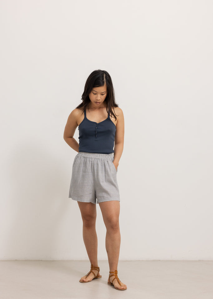 Pina W, Shorts - Mini Check