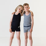 Sleeveless 2-pack, Undertøj - Black