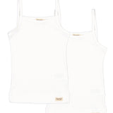 Strap Vest 2-pack, Undertøj - Gentle White