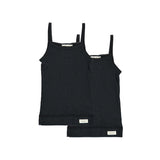 Strap Vest 2-pack, Undertøj - Black