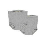 Baby Underpants 2-pack, Undertøj - Grey Melange