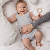 Baby Sleeveless 2-pack, Undertøj - Pale Blue