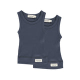 Baby Sleeveless 2-pack, Undertøj - Blue