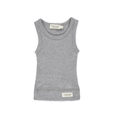 Baby Sleeveless 2-pack, Undertøj - Grey Melange