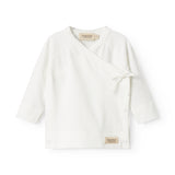 Tut Wrap LS, Bluse - Gentle White
