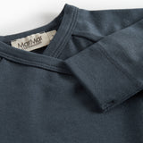 Tut Wrap LS, Bluse - Blue