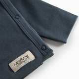 Tut Wrap LS, Bluse - Blue