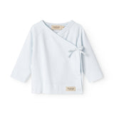 Tut Wrap LS, Bluse - Light Blue