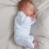 Bed Linen Baby, Sengetøj - Blue Stone Stripe