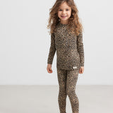 Leo Tee, T-shirt - Brown Leo