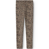 Leo Leg, Leggings - Brown Leo