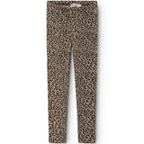 Leo Leg, Leggings - Brown Leo