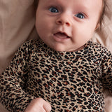 Leo Body LS, Bodystocking - Brown Leo