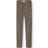 Leo Leg W, Leggings - Brown Leo
