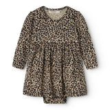 Leo Ramona, Bodystocking med skørt - Brown Leo