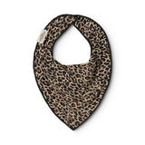 Leo Dry Bib, Hagesmæk - Brown Leo