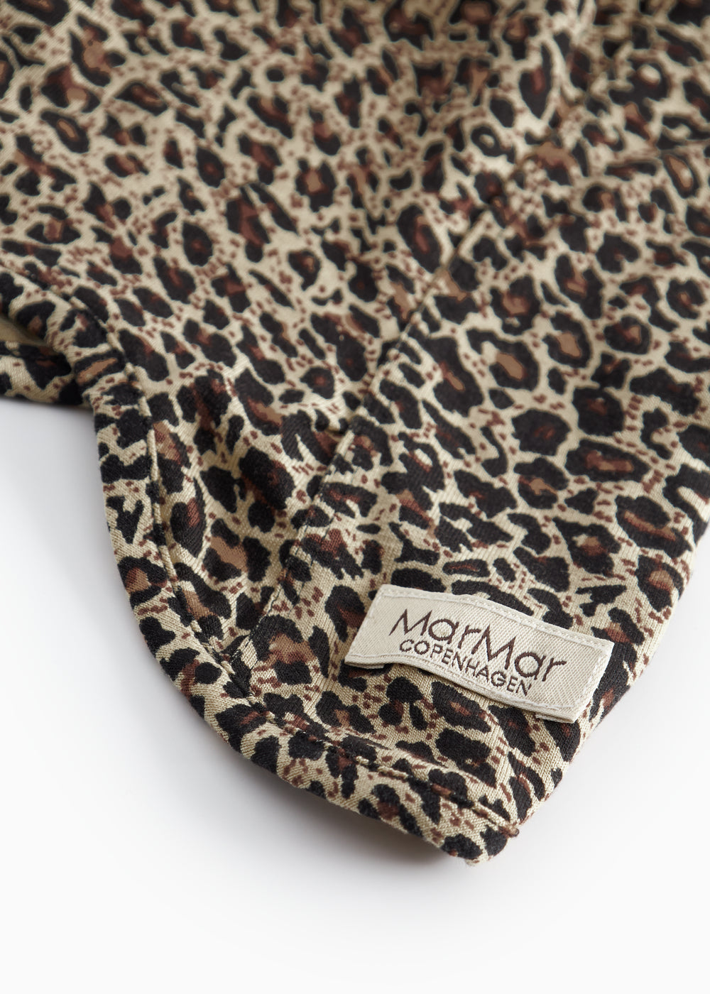 Elefanthue i leopardprint