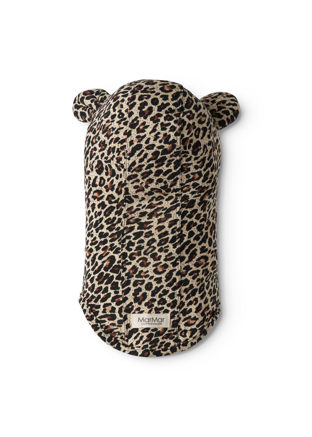 Elefanthue med ører i leopardprint