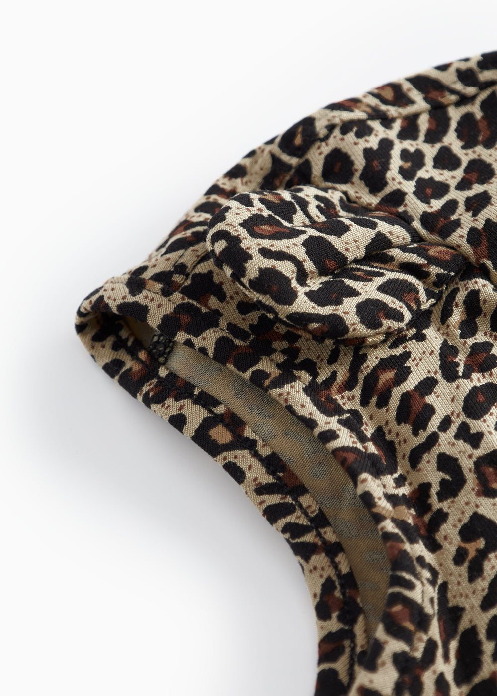 Elefanthue med ører i leopardprint