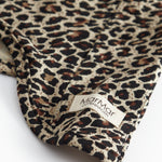 Elefanthue med ører i leopardprint