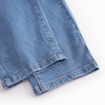 Blå jeans med lommer til børn