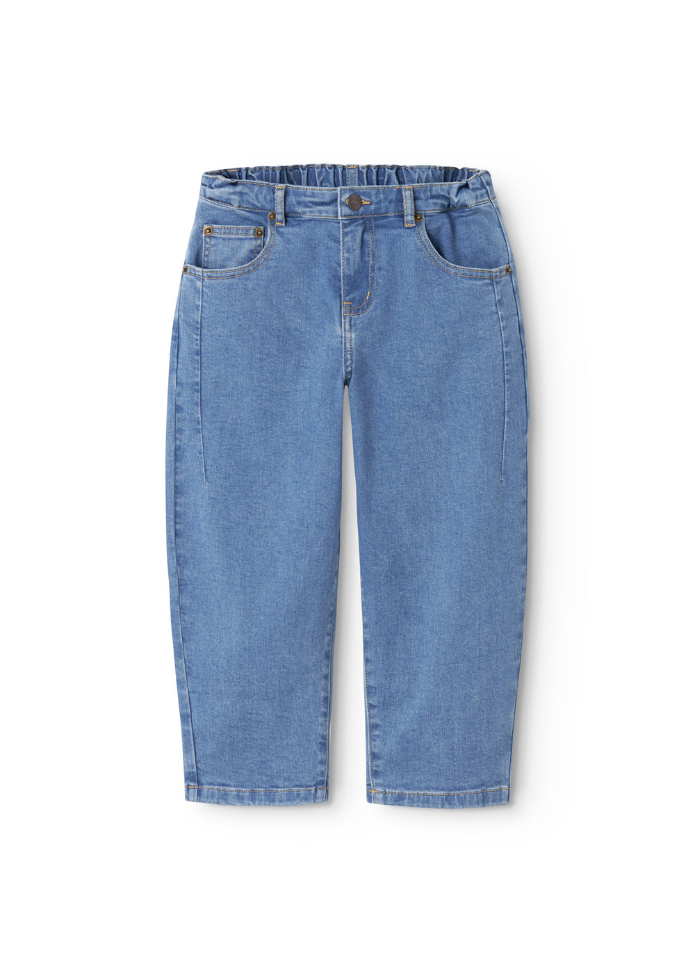 Blå jeans med lommer til børn