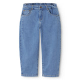 Blå jeans med lommer til børn