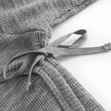 Belita, Uld Rib Bodystocking - Grey Melange