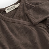 Belita, Uld Rib Bodystocking - Terre