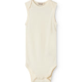 Bini, Uld Rib Bodystocking - Natural