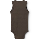 Bini, Uld Rib Bodystocking - Terre