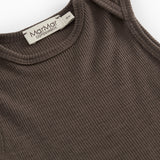 Bini, Uld Rib Bodystocking - Terre