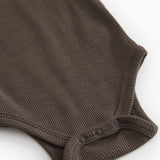 Bini, Uld Rib Bodystocking - Terre