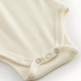 Bense, Uld Rib Bodystocking - Natural