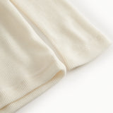 Tamra, Uld Rib Bluse - Natural