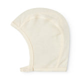 Hoody, Uld Rib Hue - Natural