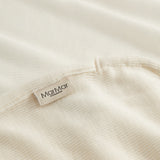 Alida, Uld Rib Baby tæppe - Natural