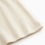 Tamra W, Uld Rib Bluse - Natural