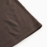 Tamra W, Uld Rib Bluse - Terre