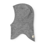 Balaclava, Uld Rib Elefanthue - Grey Melange