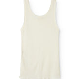 Tevo W, Uld Rib Undertrøje - Natural