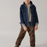 Jona, Cowboy Denim Jakke - Dark Indigo