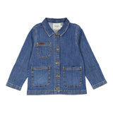 Jona, Cowboy Denim Jakke - Mid Indigo